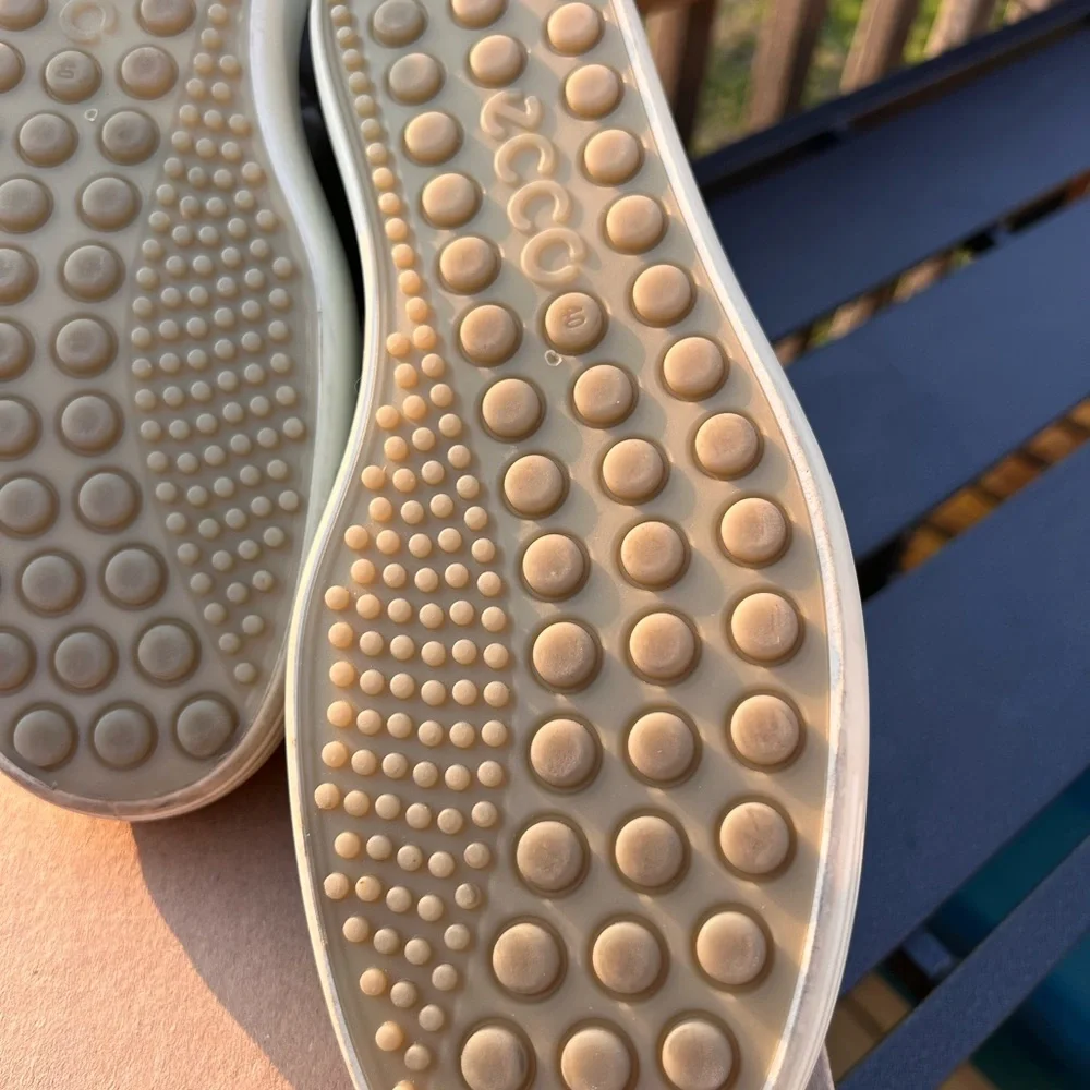 ECCO Soft 7 Quilted Leather & Patent Cap Toe Sneakers - EU 40 / US 9-9.5